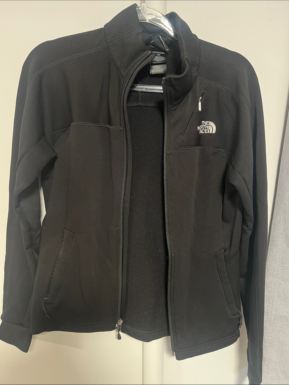 The North Face Black Full-Zip Softshell Jacket